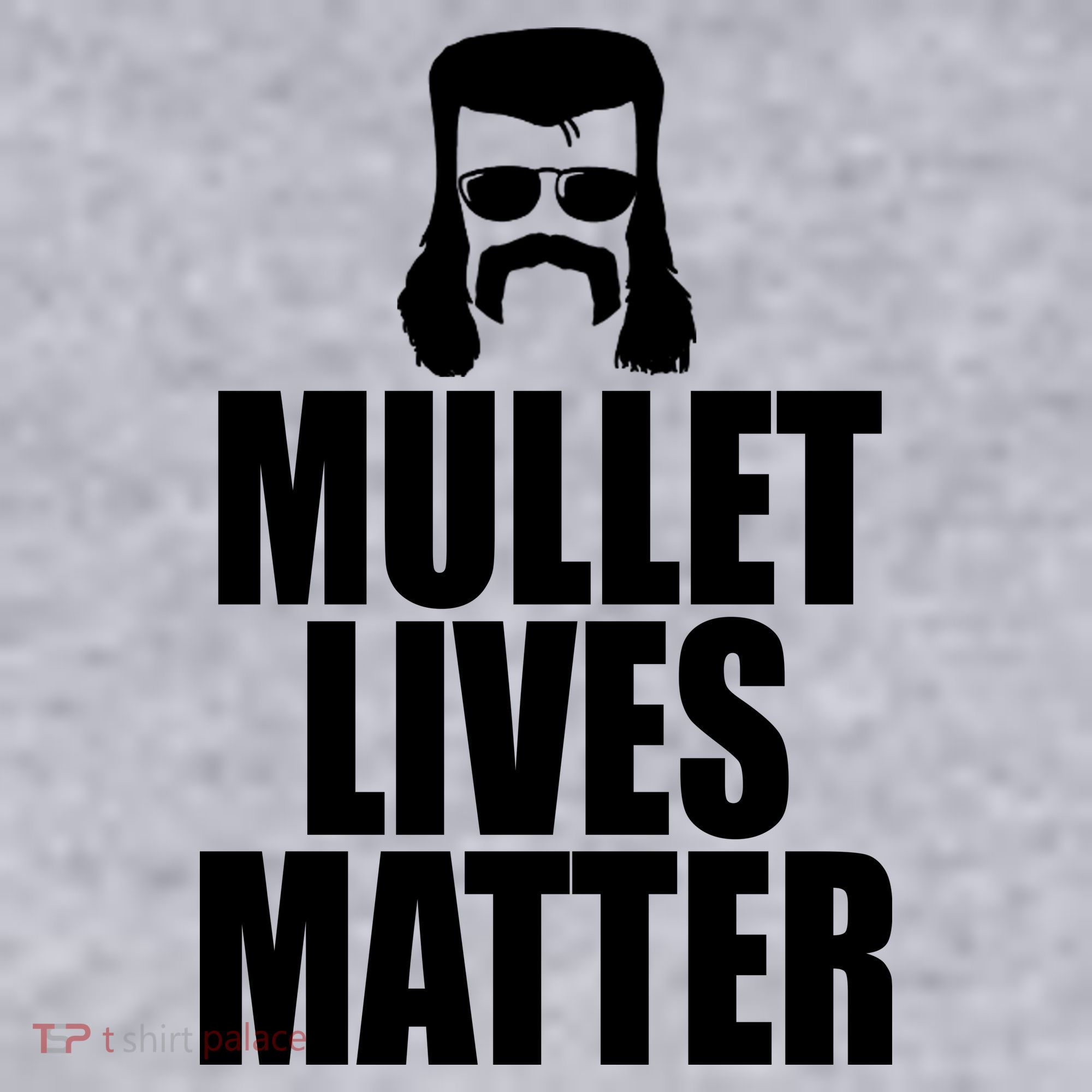 Mullet Lives Matter Women's Racerback Cropped Tank