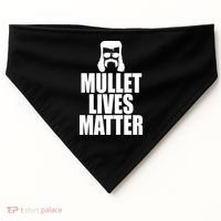 Mullet Lives Matter USA-Made Doggie Bandana thumb 0