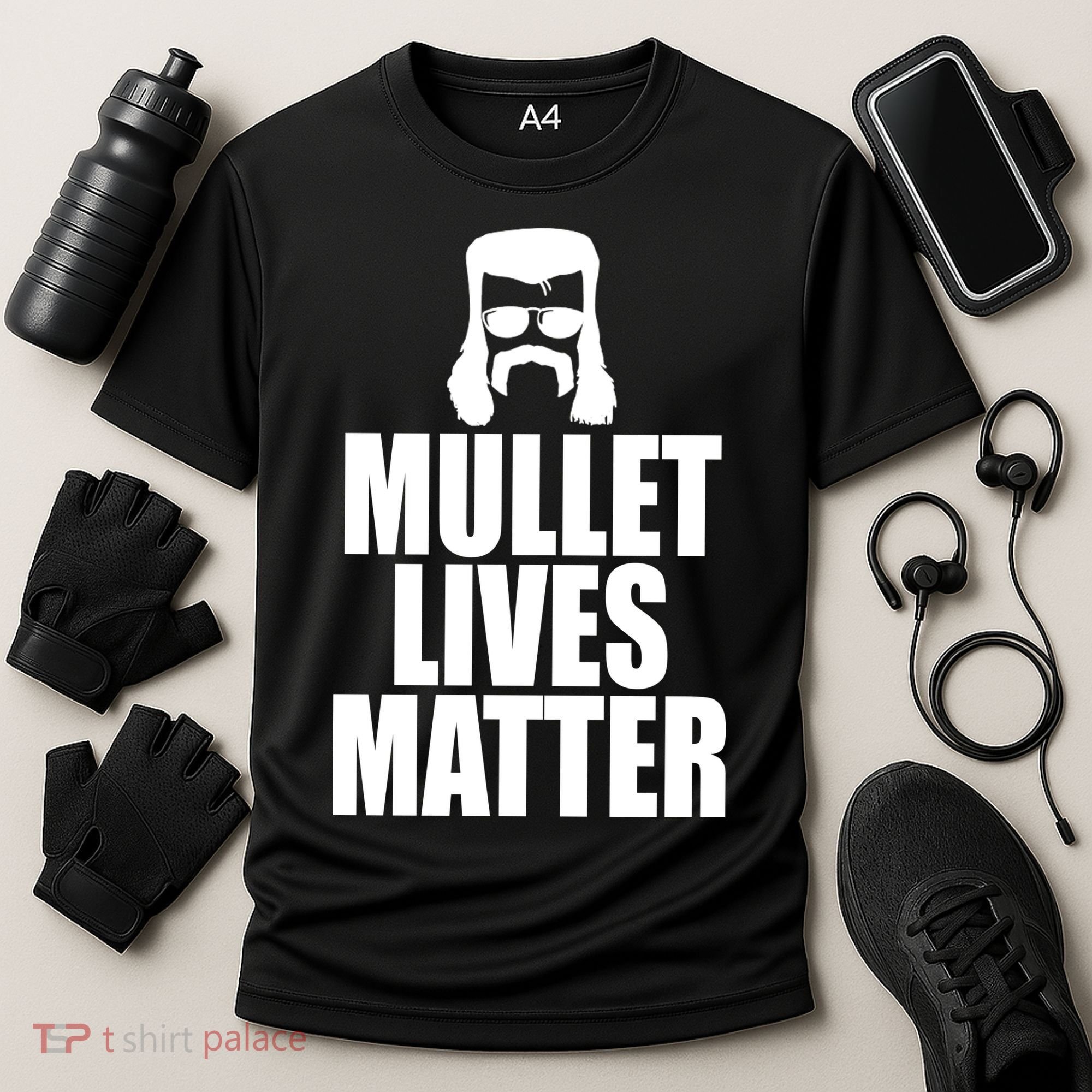 Mullet Lives Matter Cooling Performance Crew T-Shirt