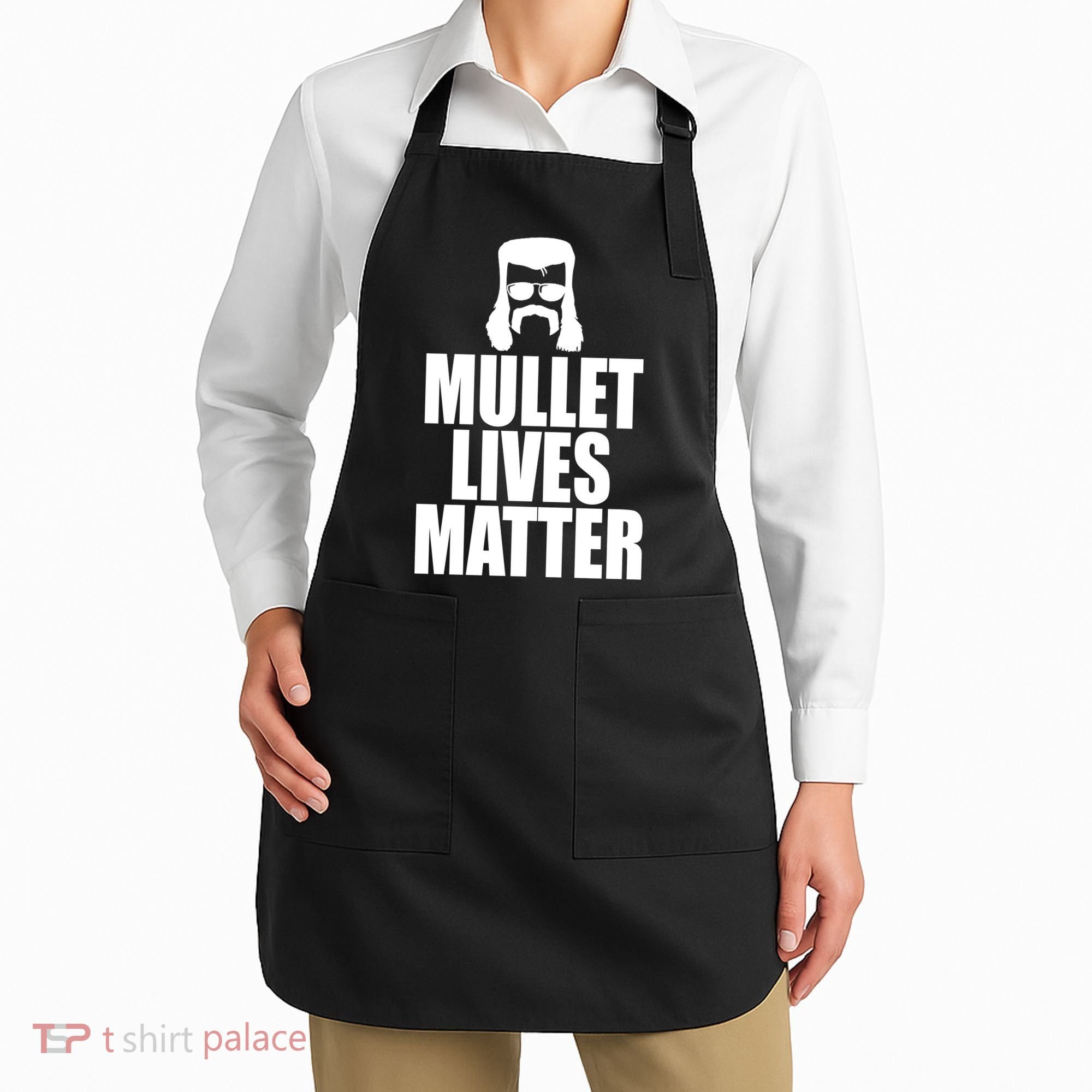 Mullet Lives Matter Apron