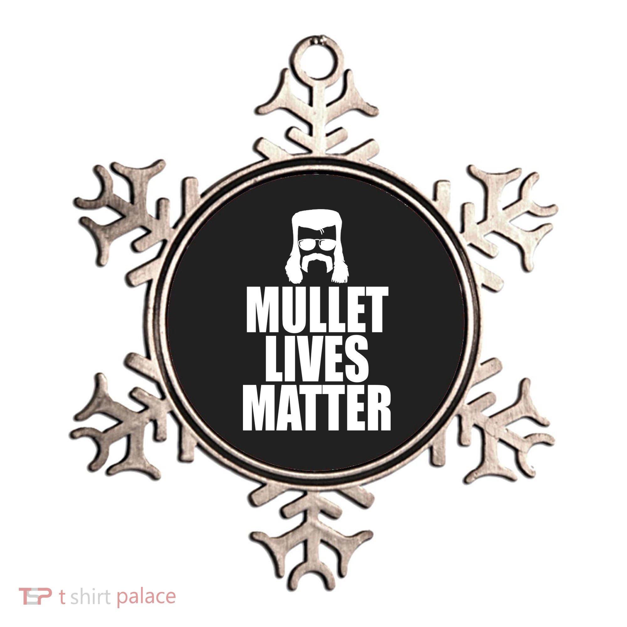 Mullet Lives Matter Ornament