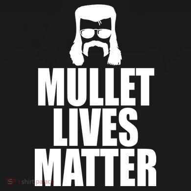 Mullet Lives Matter Ornament
