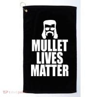 Mullet Lives Matter Golf Towel thumb 0