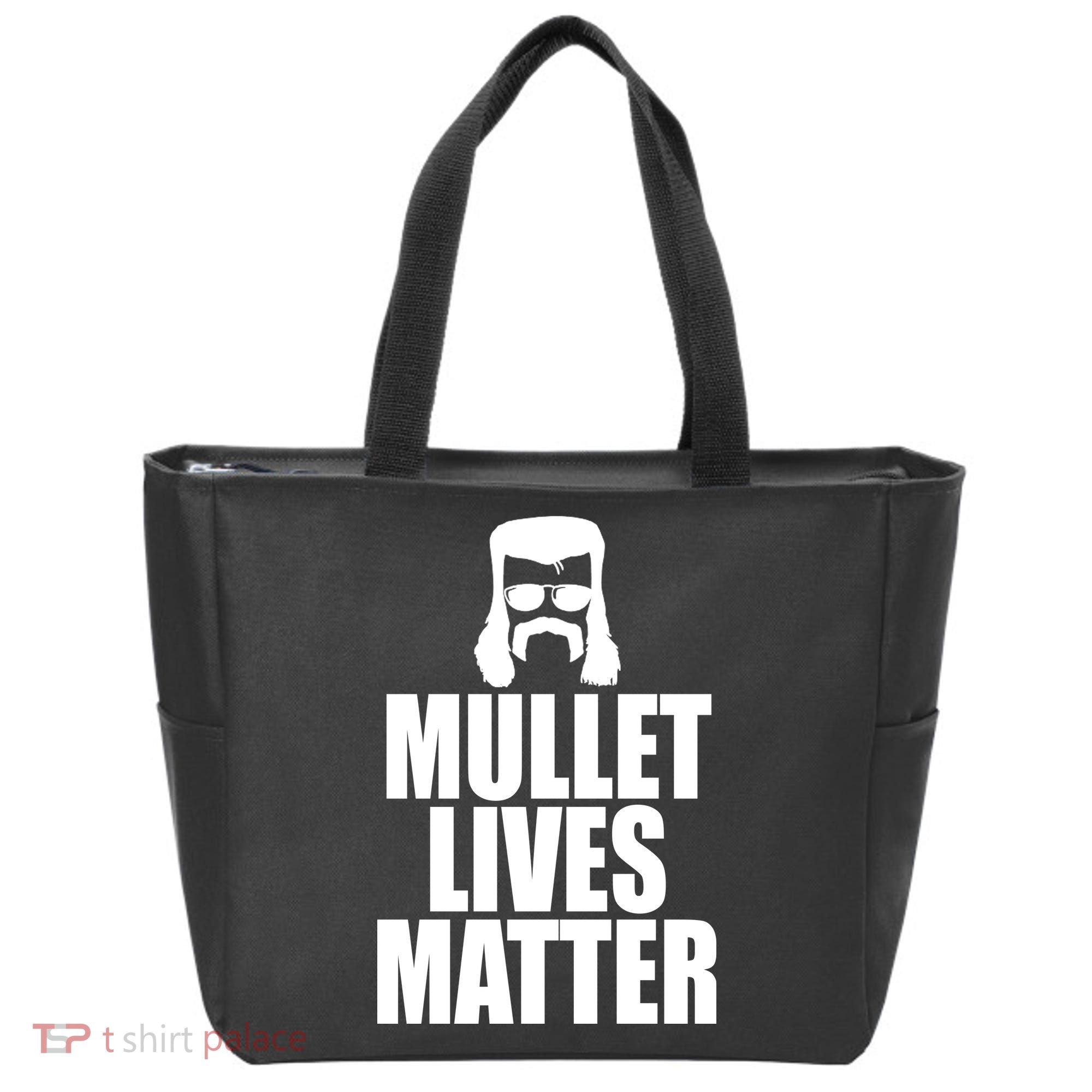 Mullet Lives Matter Tote Bag