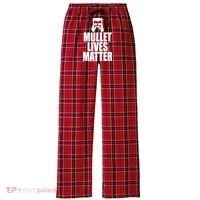 Mullet Lives Matter Women's Flannel Plaid Pajama Pants thumb 0