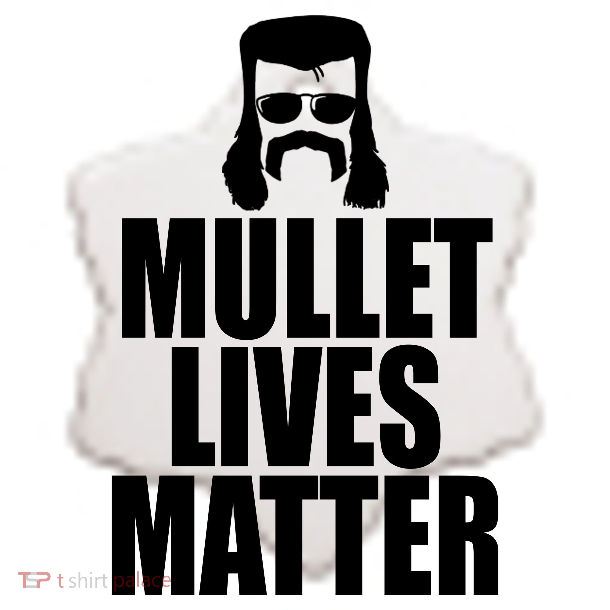 Mullet Lives Matter Ceramic Ornament
