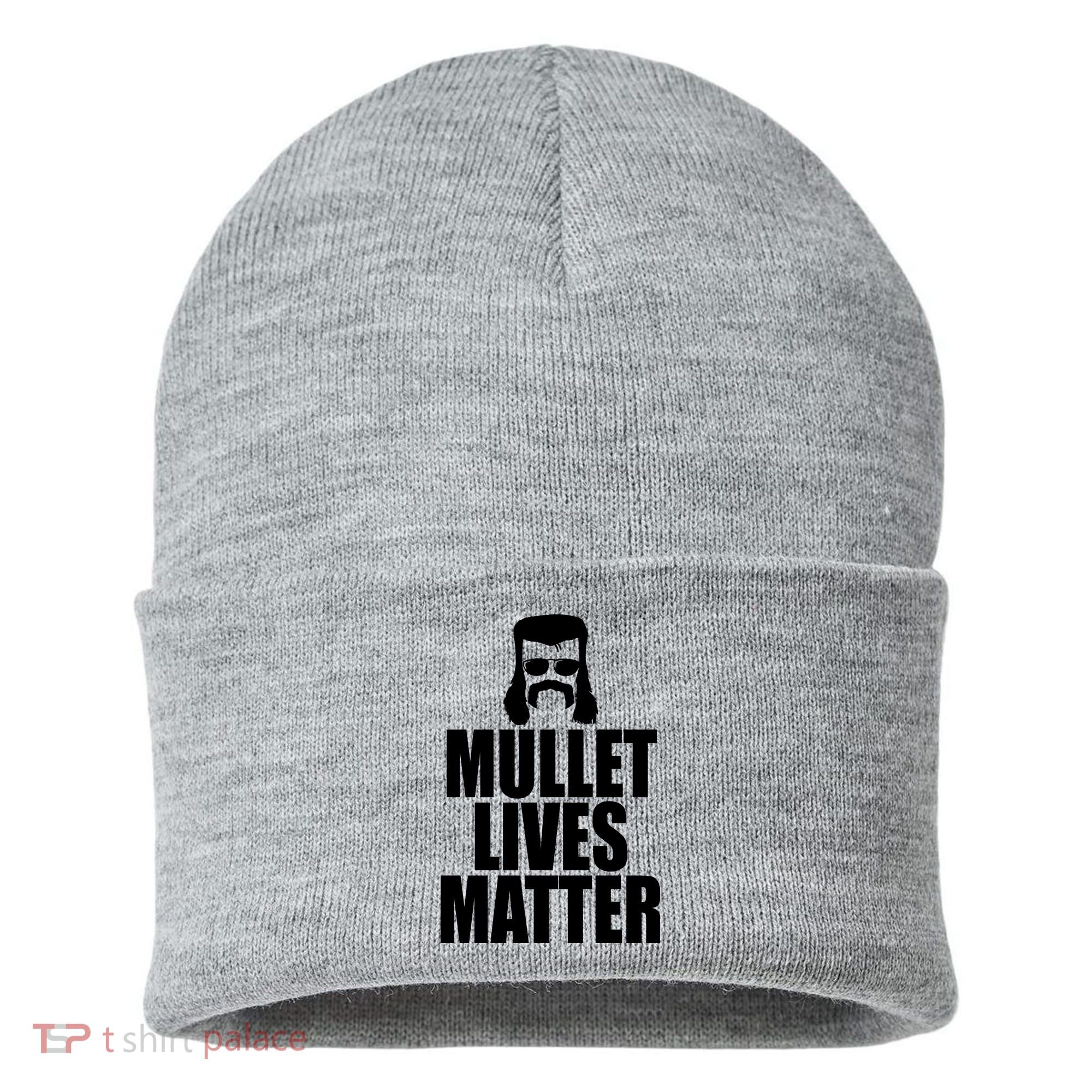 Mullet Lives Matter Sustainable Knit Beanie