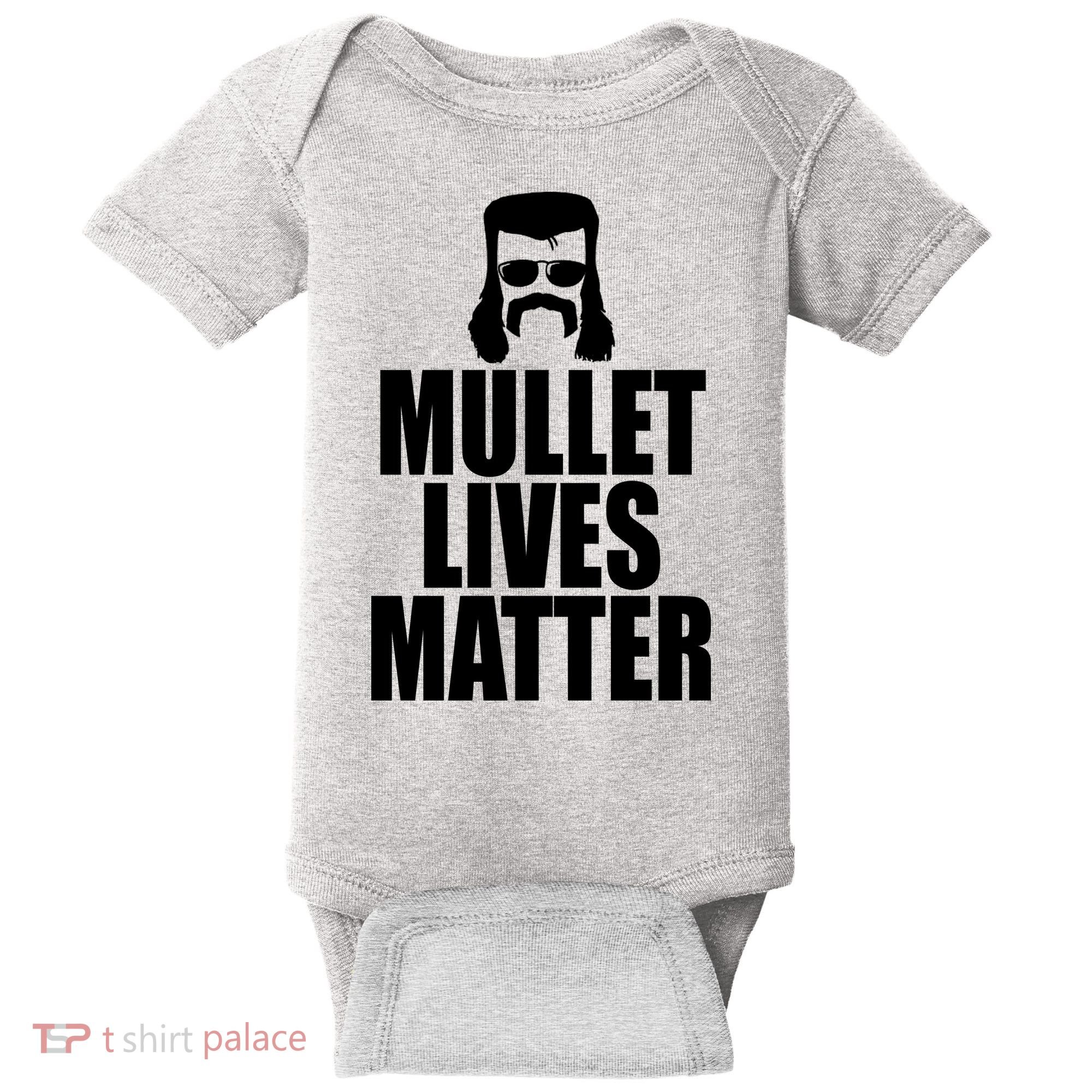Mullet Lives Matter Baby Bodysuit