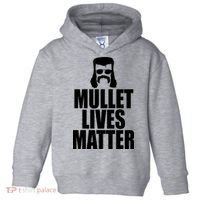 Mullet Lives Matter Toddler Hoodie thumb 0