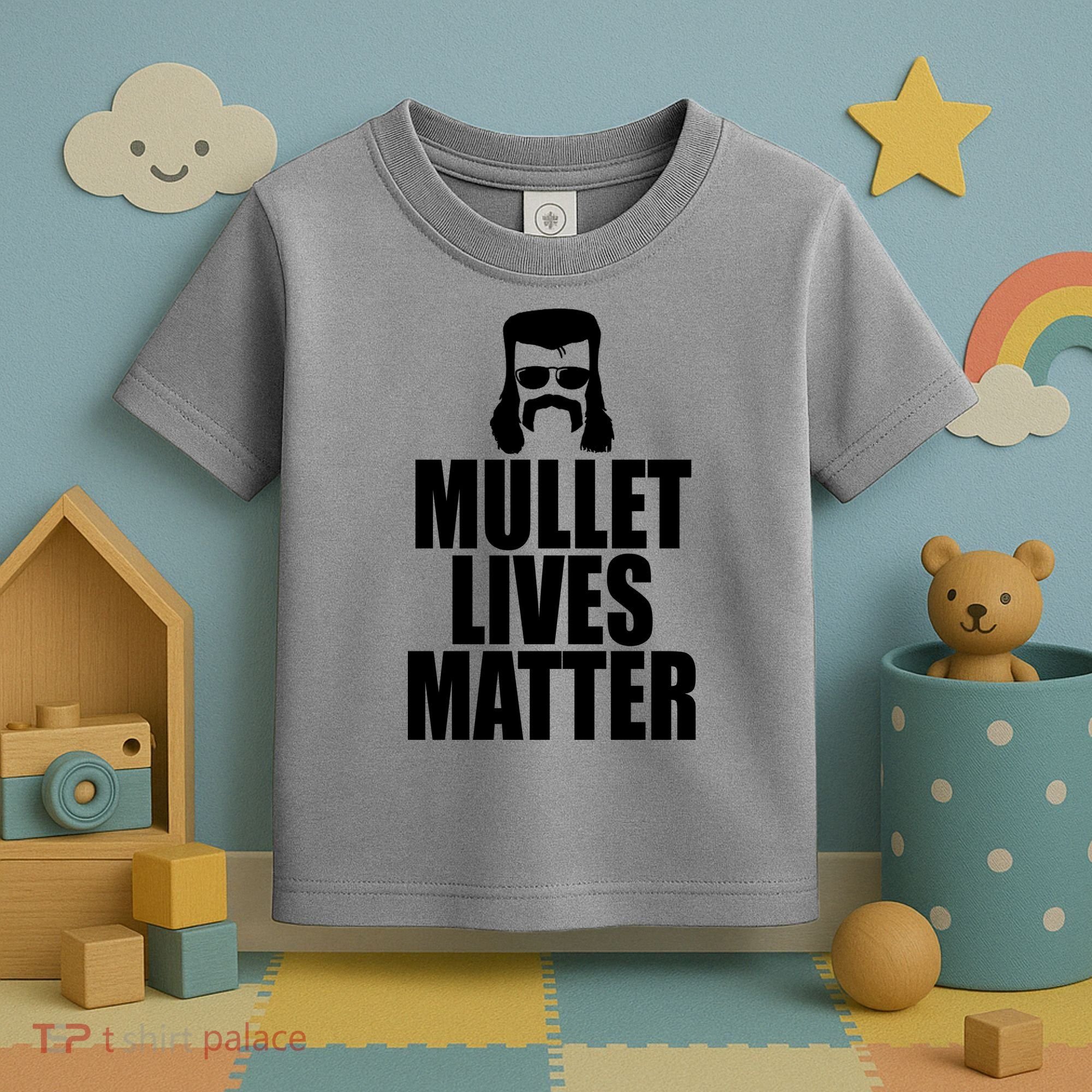 Mullet Lives Matter Toddler T-Shirt