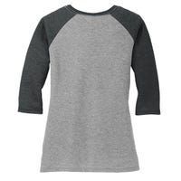 Mullet Lives Matter Women's Tri-Blend 3/4-Sleeve Raglan Shirt thumb 1