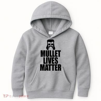 Mullet Lives Matter Kids Hoodie