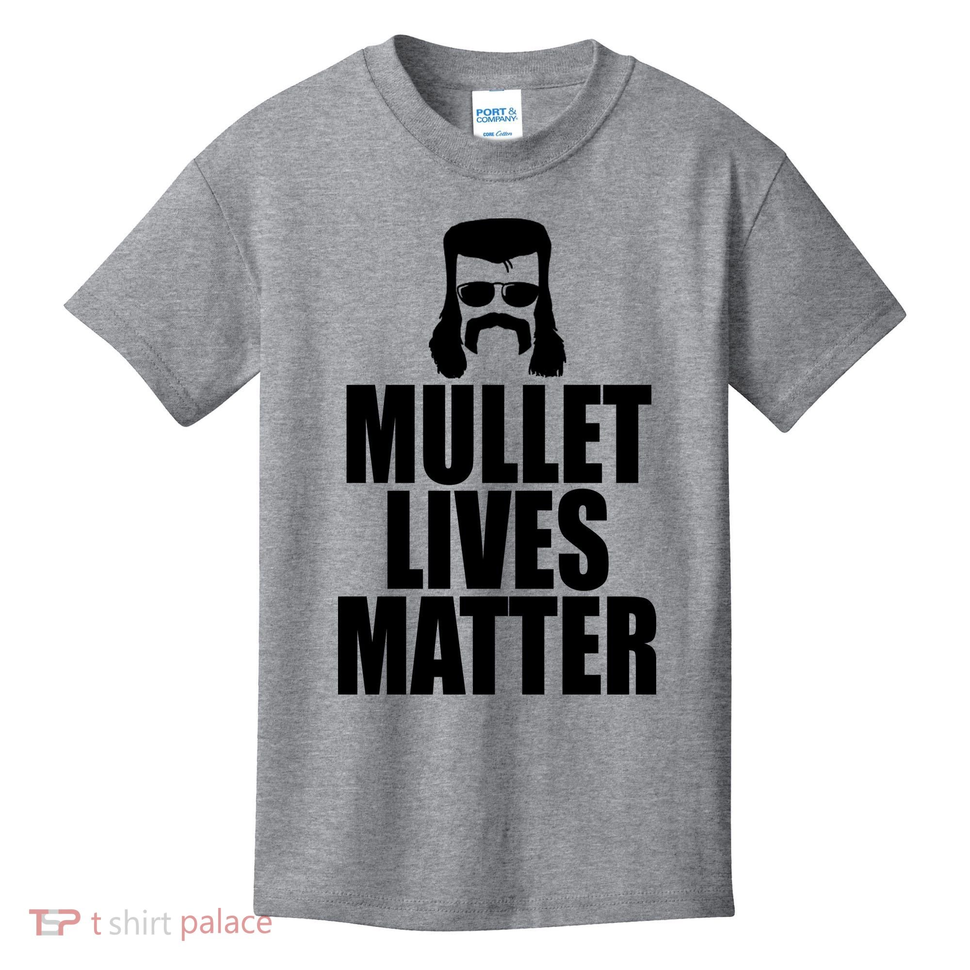 Mullet Lives Matter Kids T-Shirt