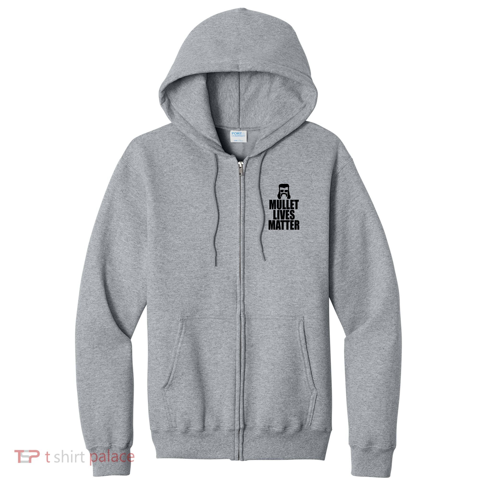 Mullet Lives Matter Full Zip Hoodie