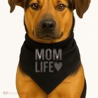 Mom Life USA-Made Doggie Bandana thumb 1