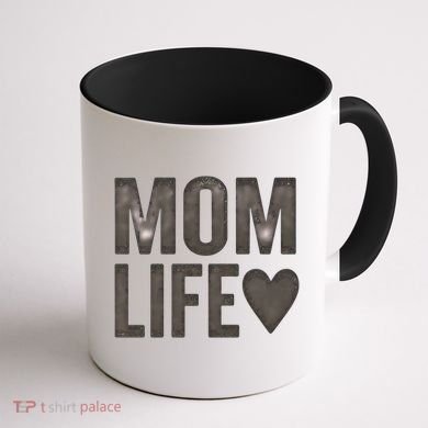 Mom Life Coffee Mug back