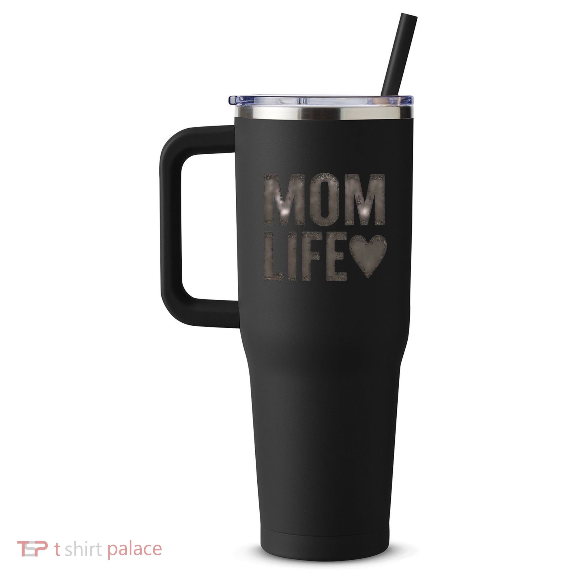 Mom Life 40oz Vacuum Insulated Stainless Steel Travel Tumbler