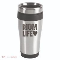 Mom Life 16oz Travel Tumbler thumb 0