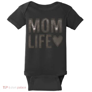 Mom Life Baby Bodysuit
