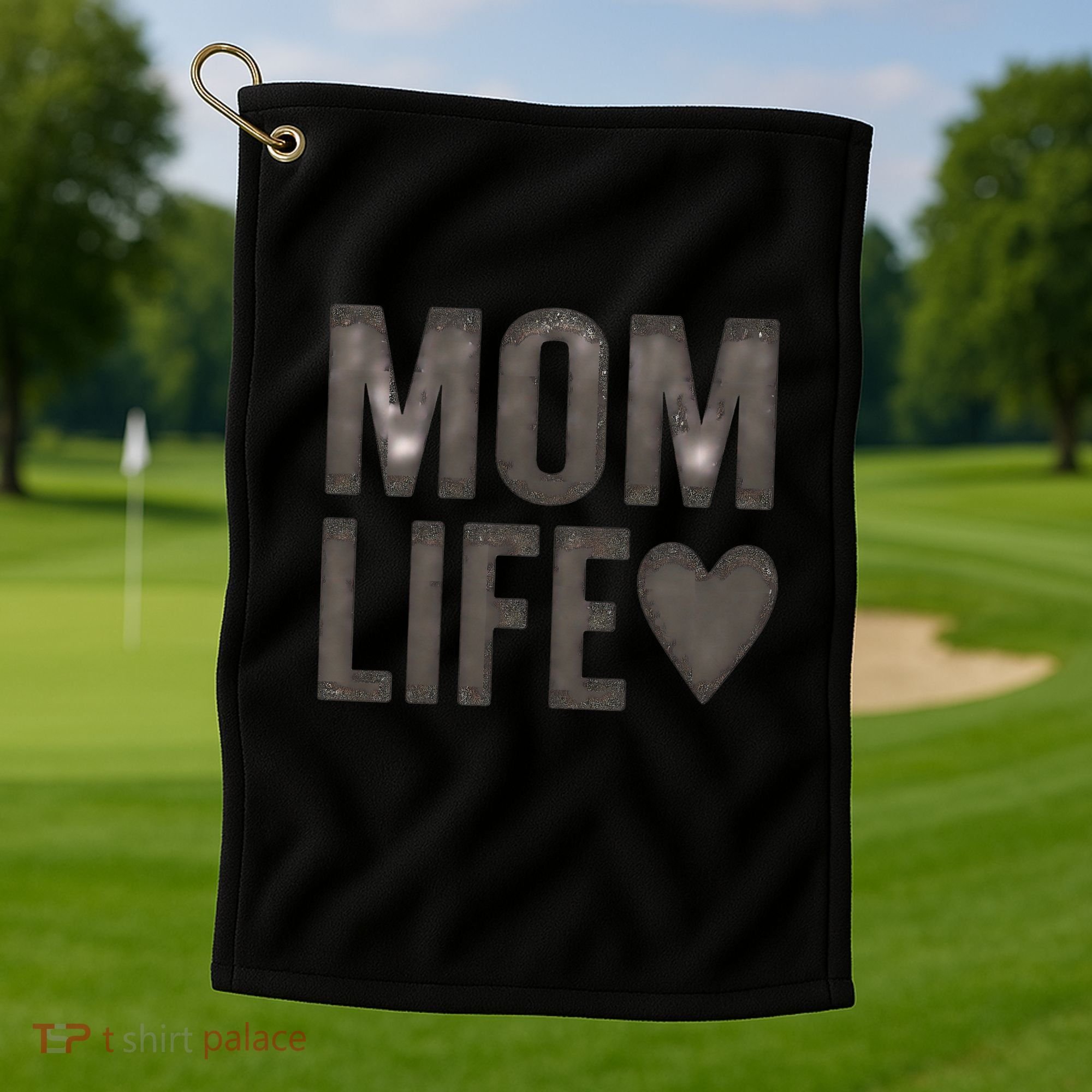 Mom Life Golf Towel