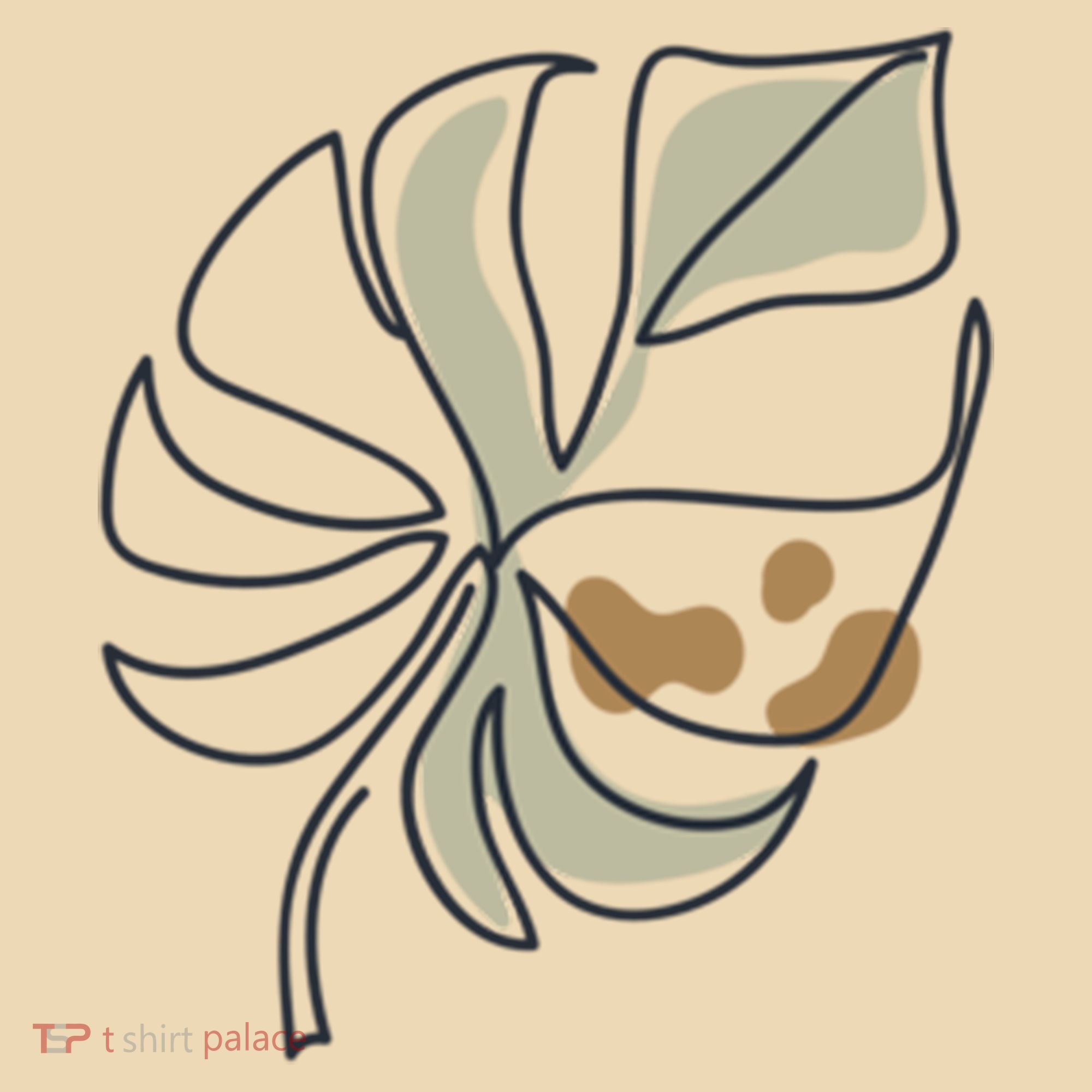 Monstera Leaf Monstera Deliciosa Cheese Plant Line Art Gift Tote Bag