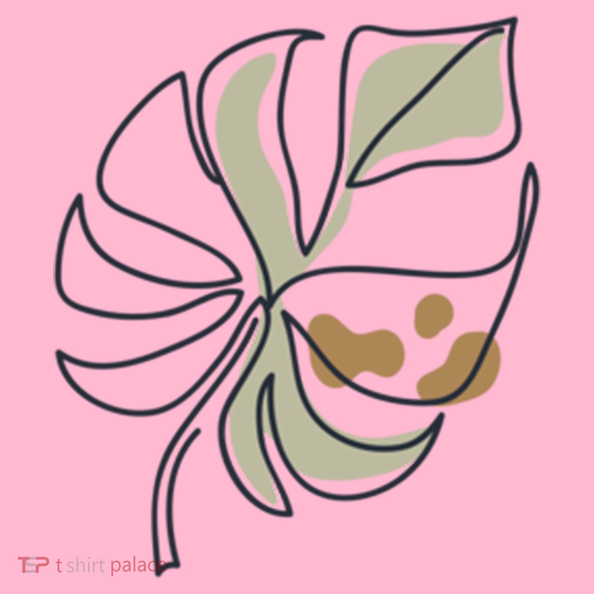 Monstera Leaf Monstera Deliciosa Cheese Plant Line Art Gift Coaster