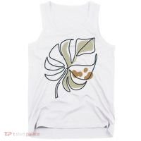 Monstera Leaf Monstera Deliciosa Cheese Plant Line Art Gift Tank Top thumb 0