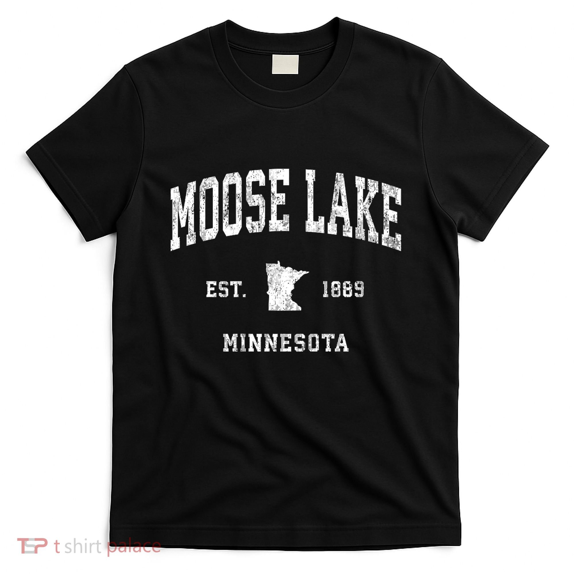 Moose Lake Minnesota Mn Vintage Athletic Sports T-Shirt