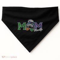Mom Life Mothers Day Hair Bun USA-Made Doggie Bandana thumb 0