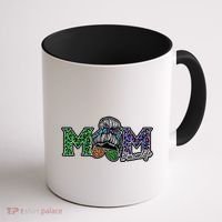 Mom Life Mothers Day Hair Bun Coffee Mug thumb 1