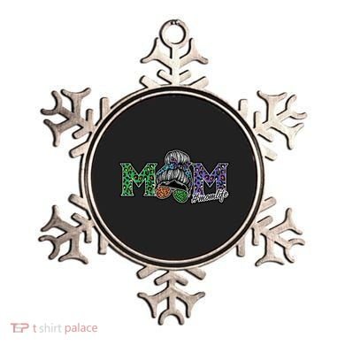 Mom Life Mothers Day Hair Bun Ornament
