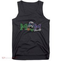 Mom Life Mothers Day Hair Bun Tank Top thumb 0