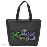 Mom Life Mothers Day Hair Bun Tote Bag thumb 0