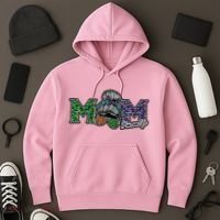 Mom Life Mothers Day Hair Bun Hoodie thumb 3