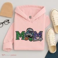 Mom Life Mothers Day Hair Bun Hoodie thumb 4