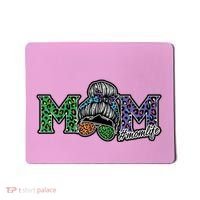 Mom Life Mothers Day Hair Bun Mousepad thumb 0