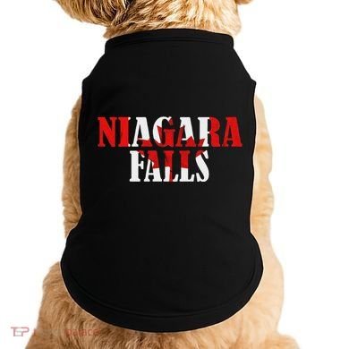 Maple Leaf Niagara Falls Canada Canadian Roots Canada Flag Doggie Tank