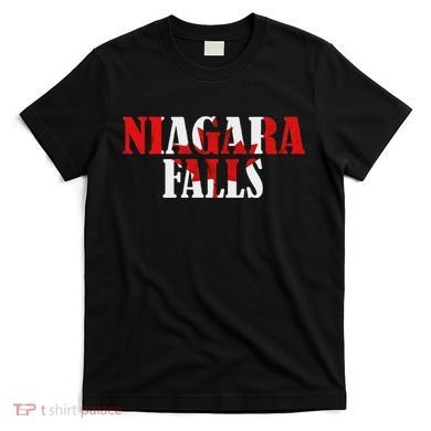 Maple Leaf Niagara Falls Canada Canadian Roots Canada Flag T-Shirt
