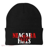 Maple Leaf Niagara Falls Canada Canadian Roots Canada Flag Beanie thumb 0