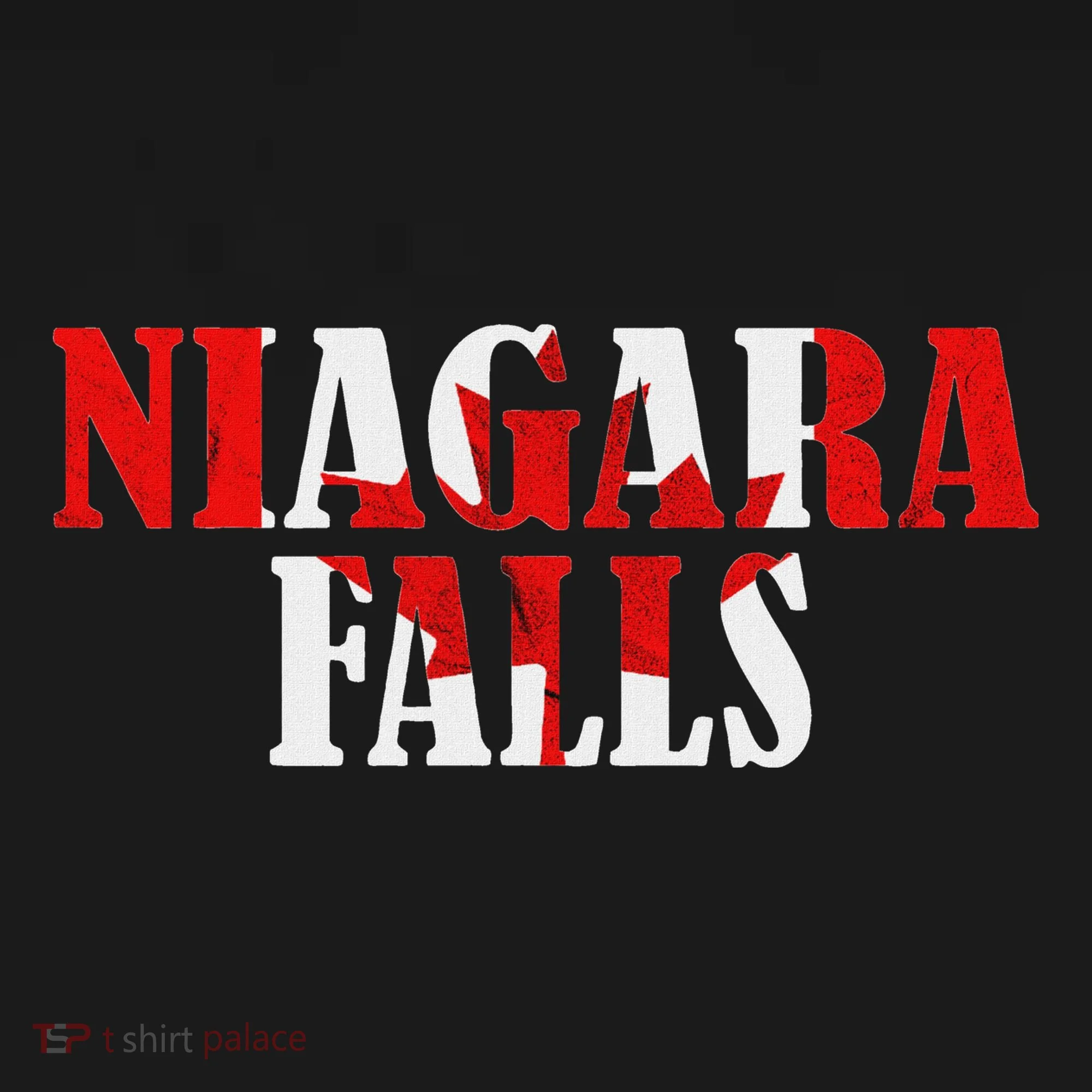 Maple Leaf Niagara Falls Canada Canadian Roots Canada Flag Women's Hoodie