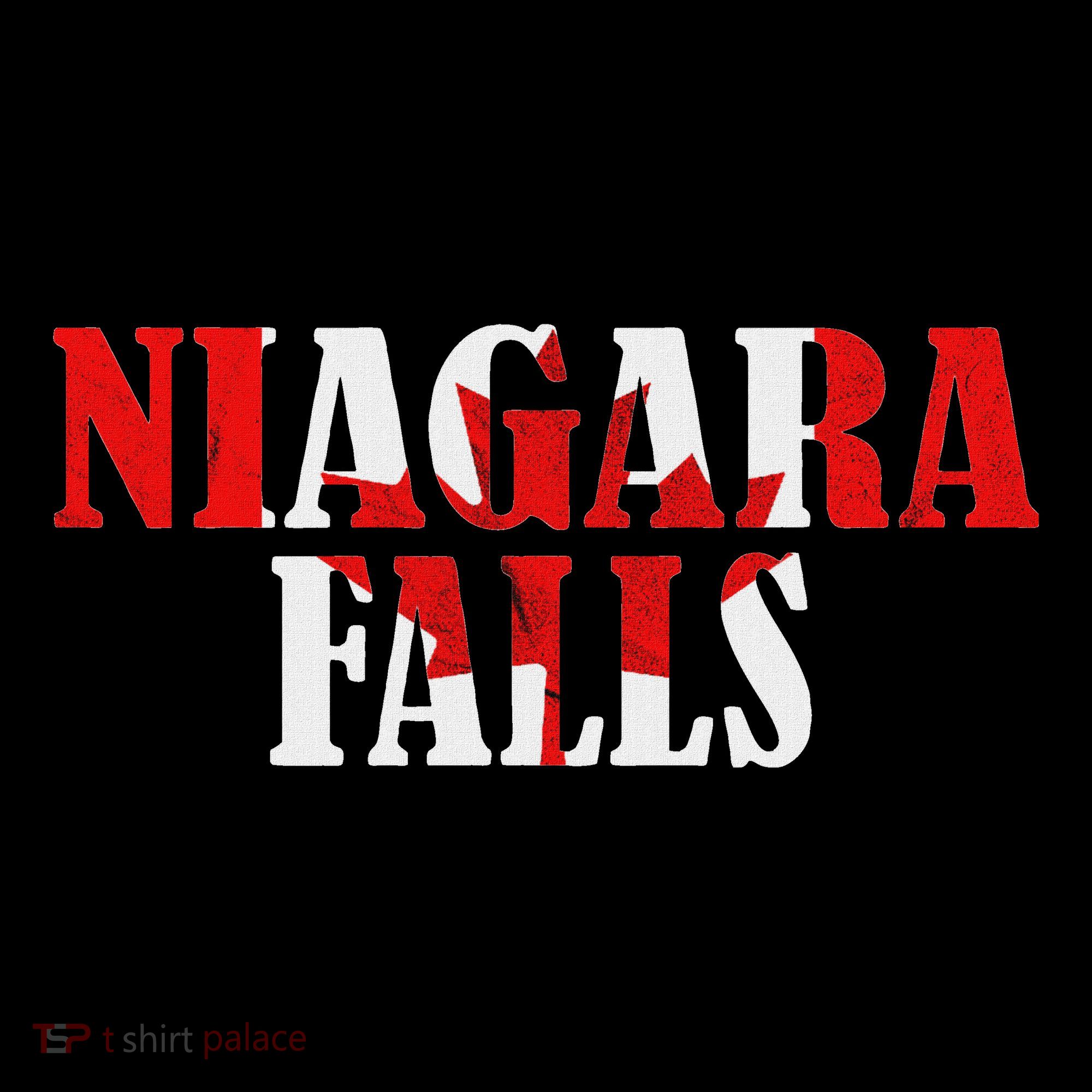 Maple Leaf Niagara Falls Canada Canadian Roots Canada Flag Mousepad