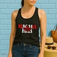 Maple Leaf Niagara Falls Canada Canadian Roots Canada Flag Women's Tank Top thumb 2