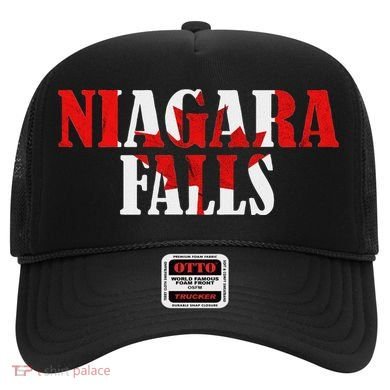 Maple Leaf Niagara Falls Canada Canadian Roots Canada Flag Hat