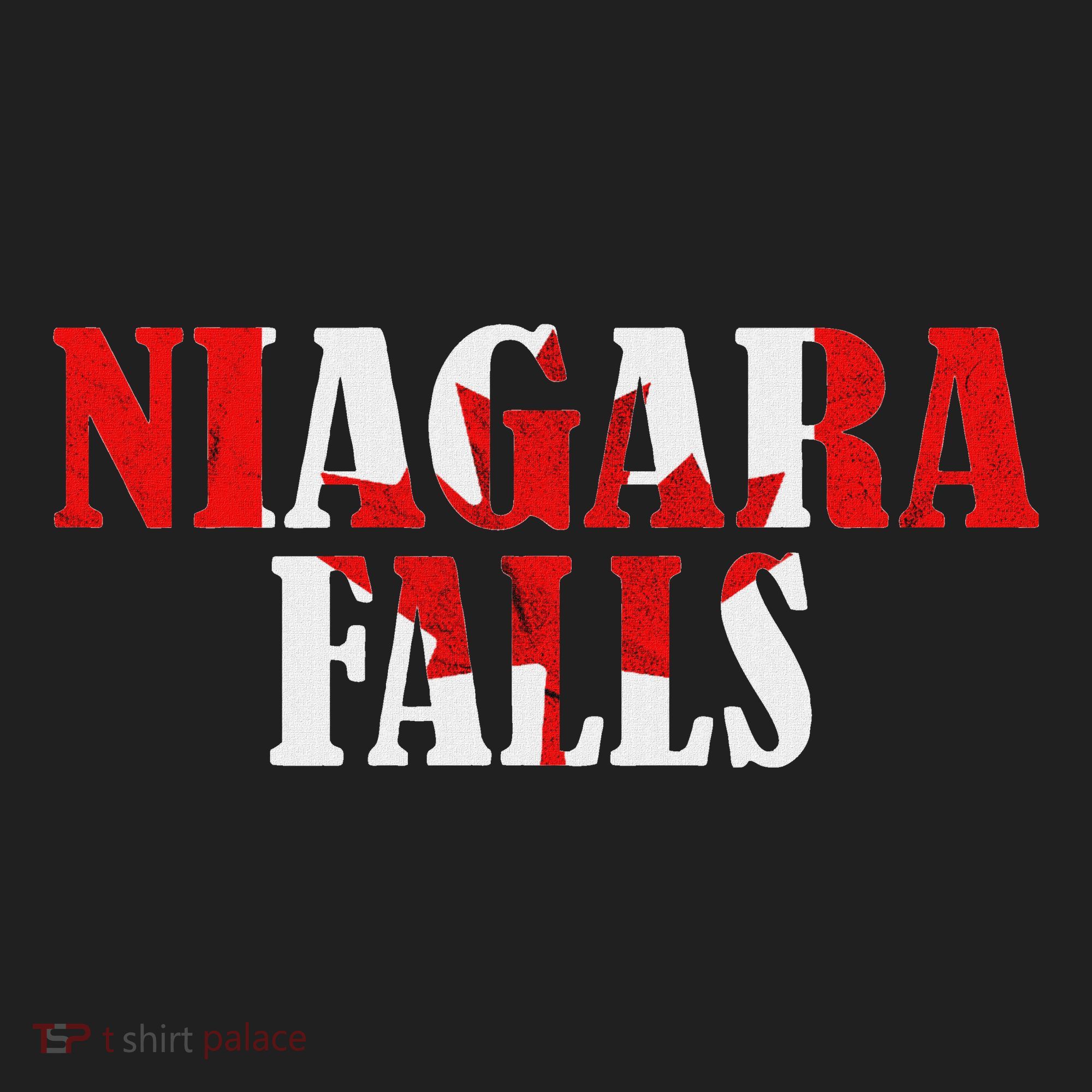 Maple Leaf Niagara Falls Canada Canadian Roots Canada Flag Hat
