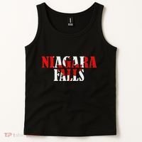 Maple Leaf Niagara Falls Canada Canadian Roots Canada Flag Tank Top thumb 2