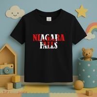 Maple Leaf Niagara Falls Canada Canadian Roots Canada Flag Toddler T-Shirt thumb 3