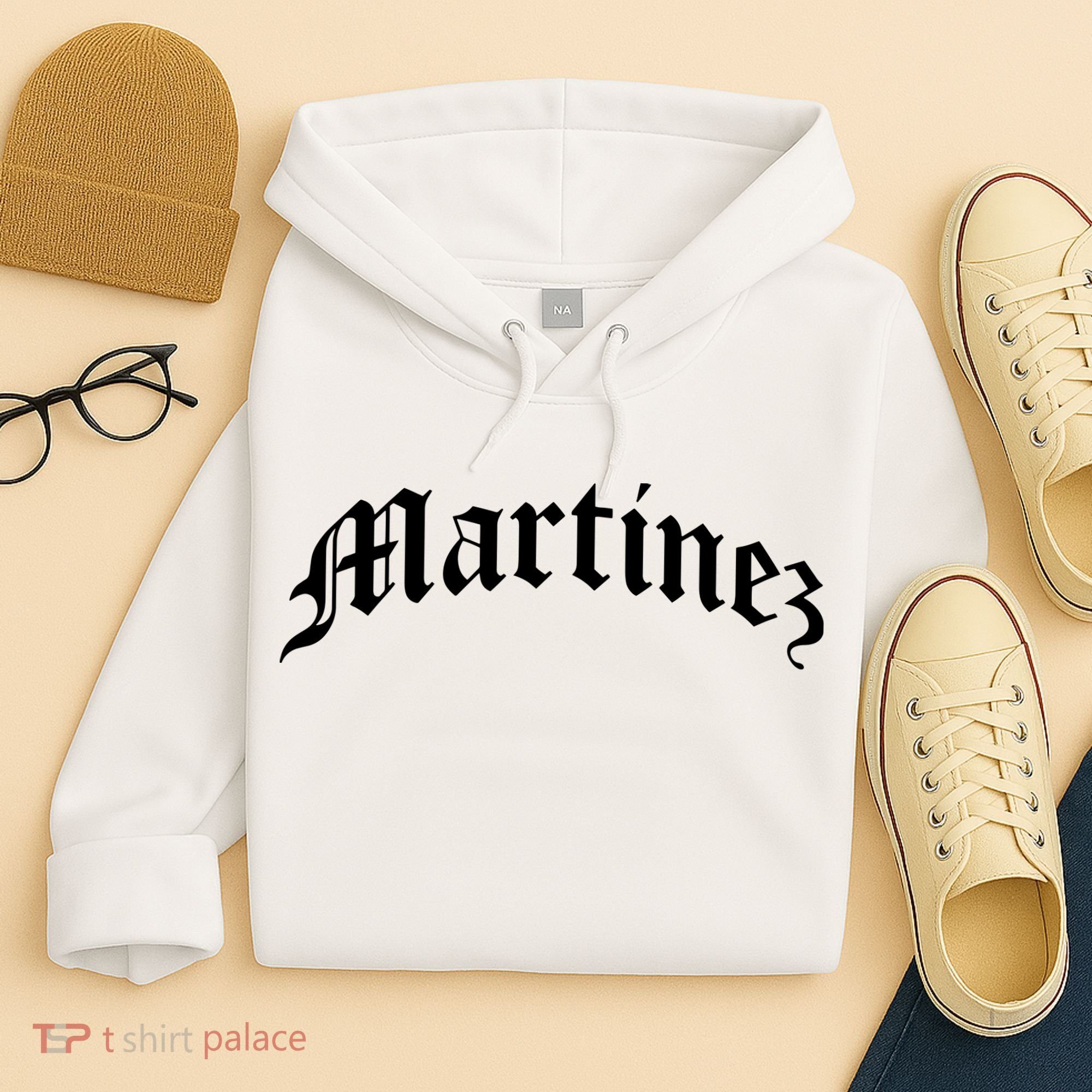 Martinez Last Name Chicano Mexican American Hispanic Spanish Hoodie
