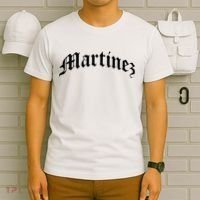 Martinez Last Name Chicano Mexican American Hispanic Spanish T-Shirt thumb 6