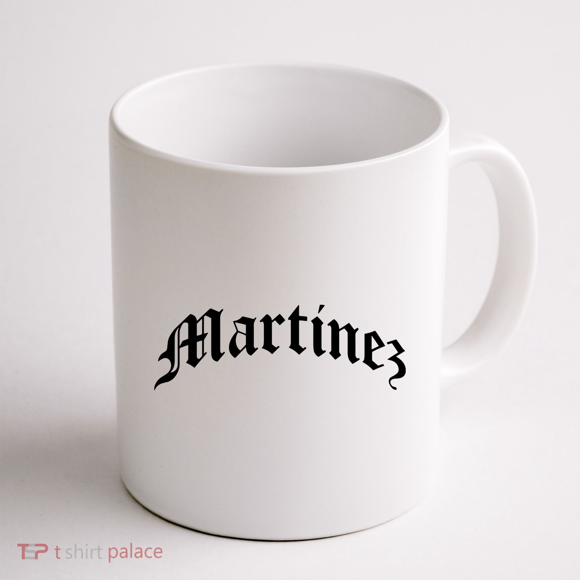 Martinez Last Name Chicano Mexican American Hispanic Spanish Coffee Mug