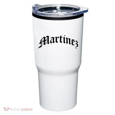 Martinez Last Name Chicano Mexican American Hispanic Spanish Tumbler